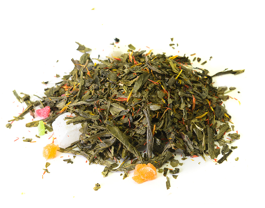 кокосовый остров (samovartime) / чай зеленый ароматизированный Киров