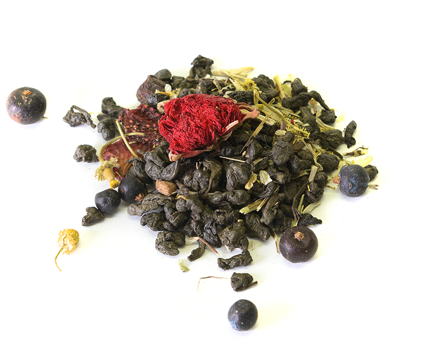 силуэт императрицы (samovartime) / чай ароматизированный зеленый Киров