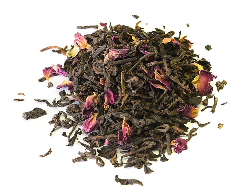 с розой (samovartime) / чай пуэр Киров