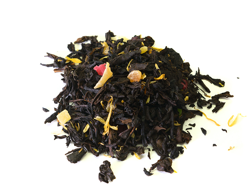 румяный персик (samovartime) / чай ароматизированный черный Киров