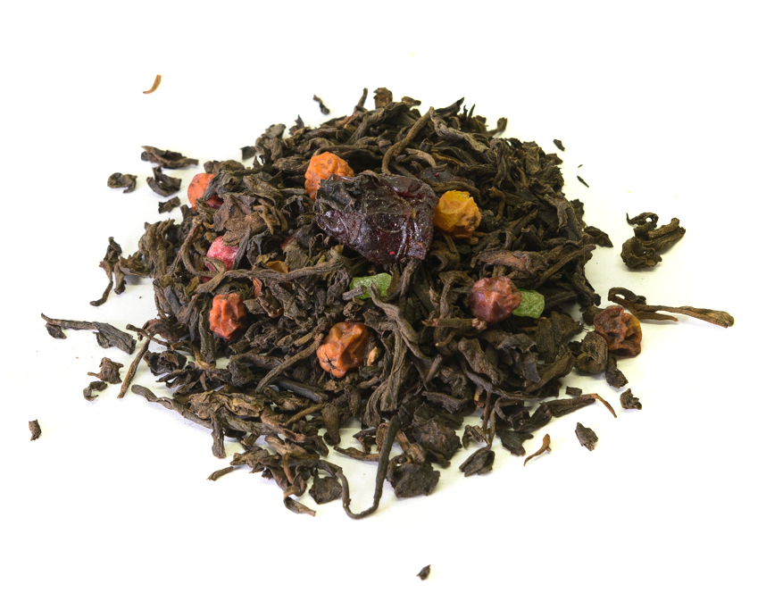 клюквенный морс (samovartime) / чай пуэр Киров