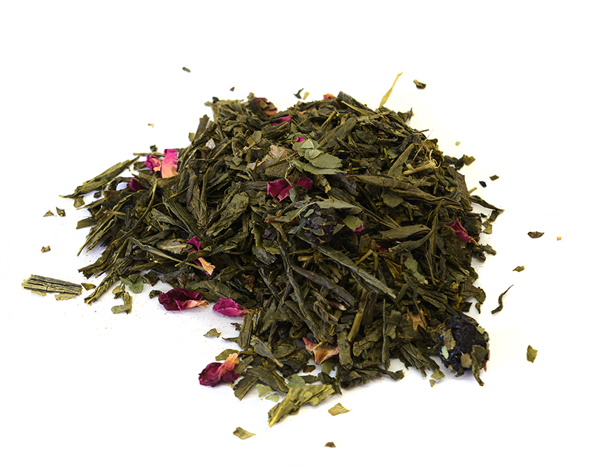 вишневый йогурт (samovartime) / чай ароматизированный зеленый Киров