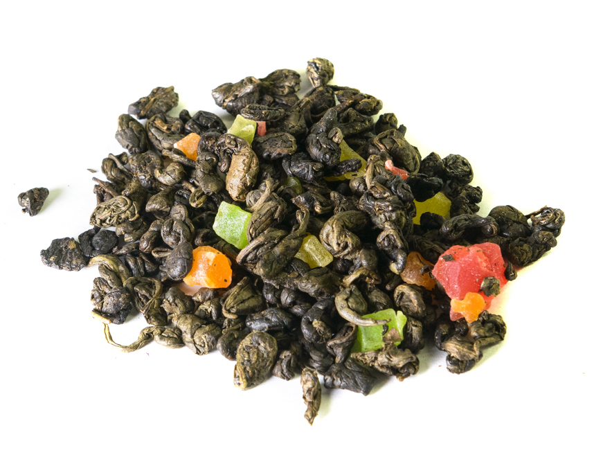 тропические фрукты (king artur) / чай ароматизированный зеленый Киров