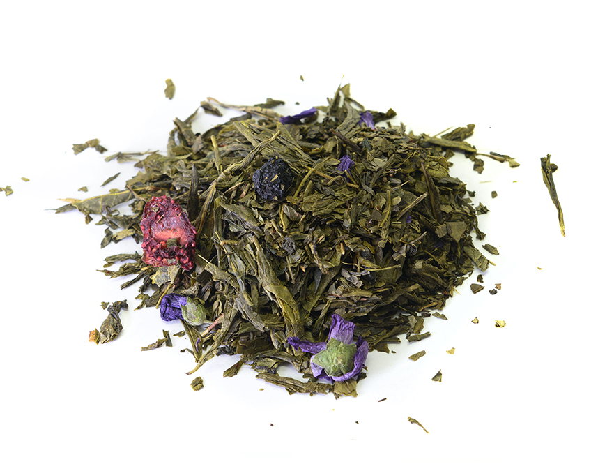 черничный йогурт (samovartime) / чай зеленый ароматизированный Киров